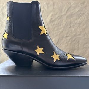 Saint Laurent star Chelsea boots sz:39